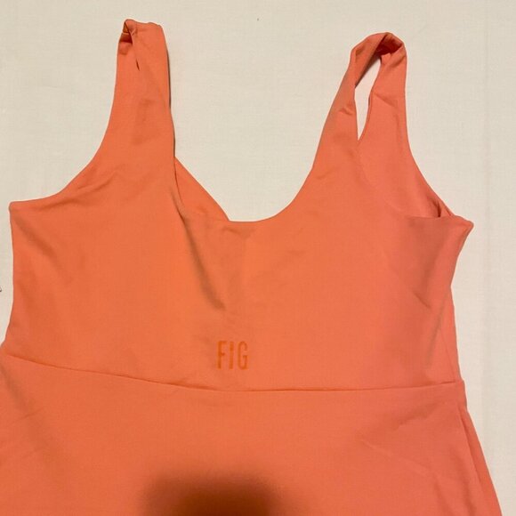 Fig Clothing Ocean Dress Papaya Womens Small - Picture 13 of 16